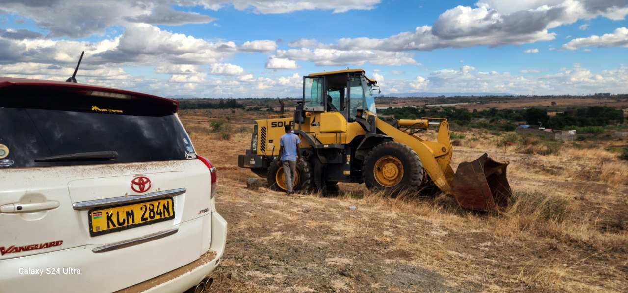 Graded internal roads across the estate