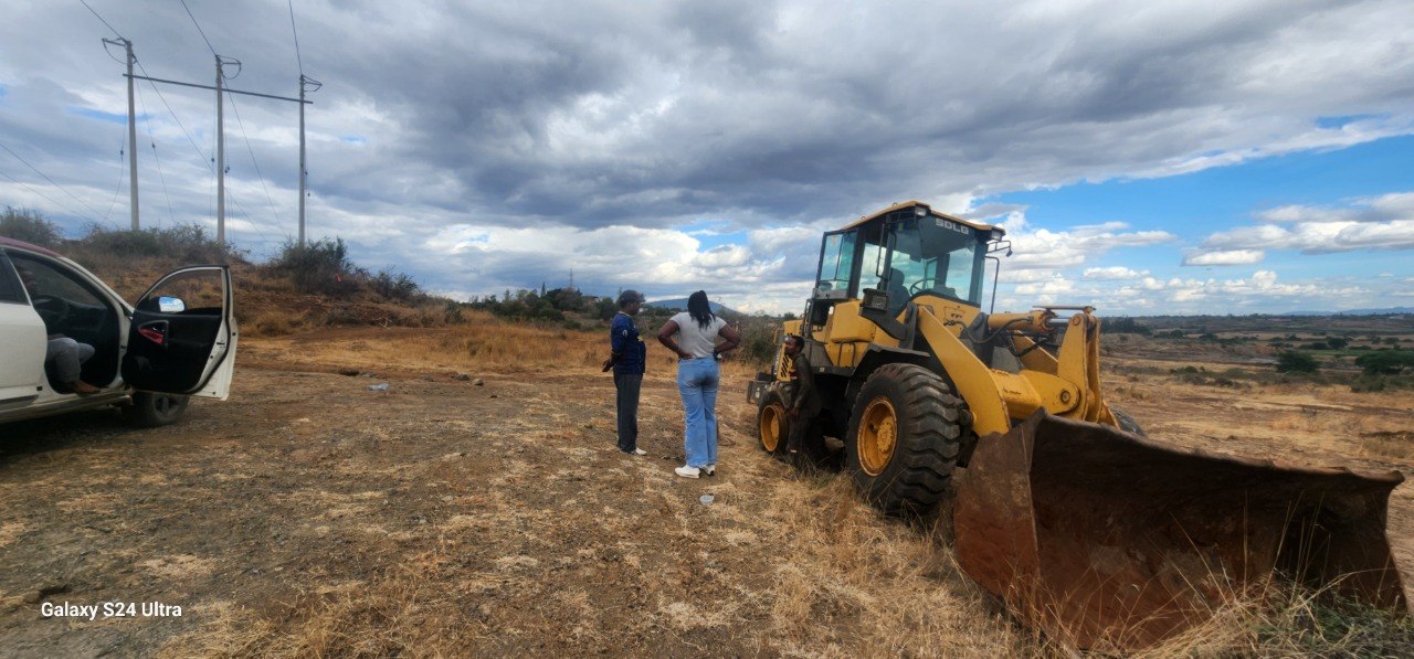 All-weather access road to the site